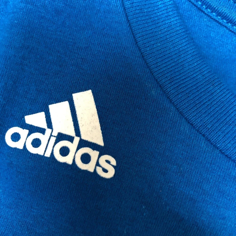 Adidas Royal Blue Dallas Mavericks Graphic Tee Large